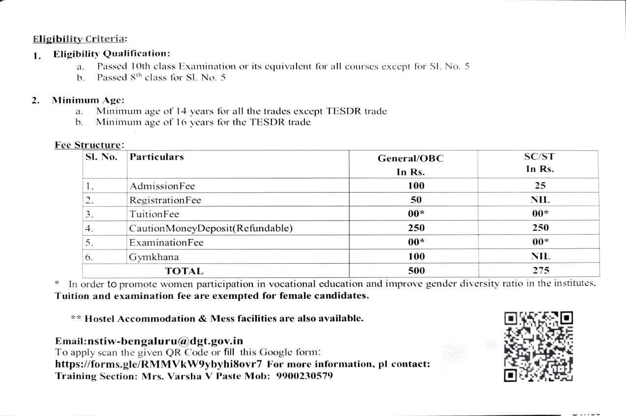 admission